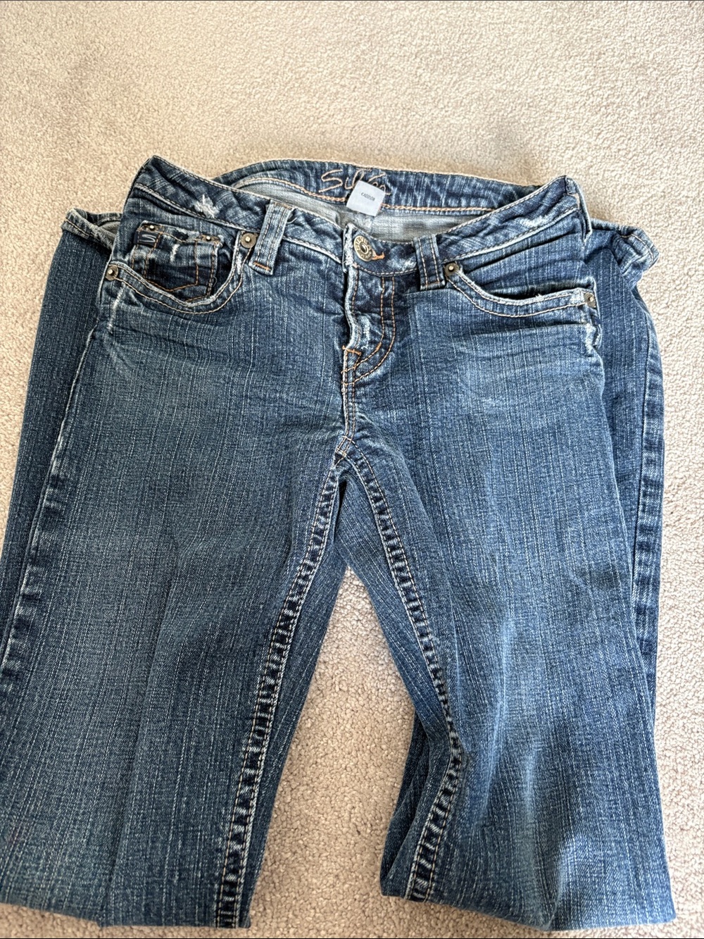 Silver Jeans Women's Boot Cut Denim in Blue Wash
